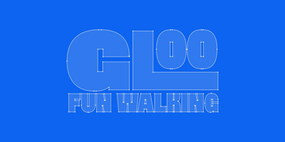 UNCMMN Gloo Font Poster 4