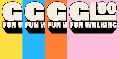 UNCMMN Gloo Font Poster 3