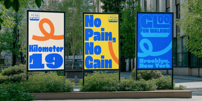 UNCMMN Gloo Font Poster 15
