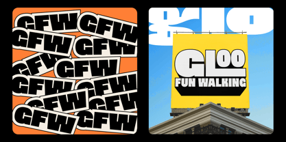 UNCMMN Gloo Font Poster 10