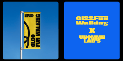 UNCMMN Gloo Font Poster 2