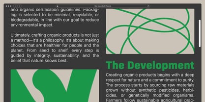 Bio Sans Soft Font Poster 5