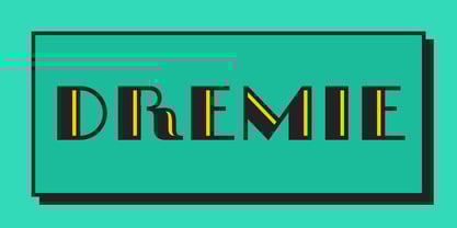 Dremie Font Poster 1