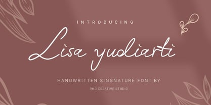 Lisa Yudiarti Font Poster 1