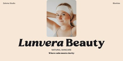Blankies Font Poster 8