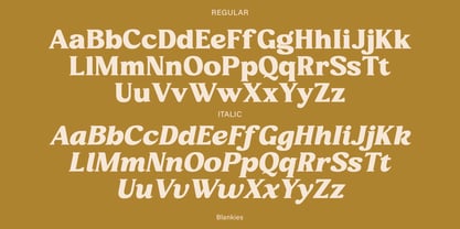 Blankies Font Poster 12