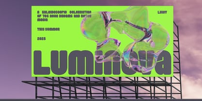 Luicy Font Poster 13