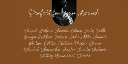 Cethany Font Poster 10