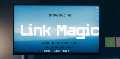 Link Magic Font Poster 1