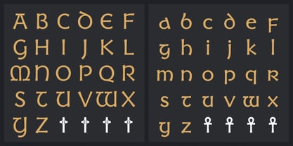 Celtics Modern Font Poster 3