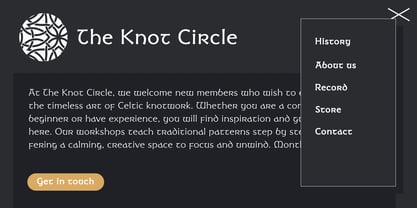 Celtics Modern Font Poster 9