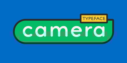 Camera Font Poster 1