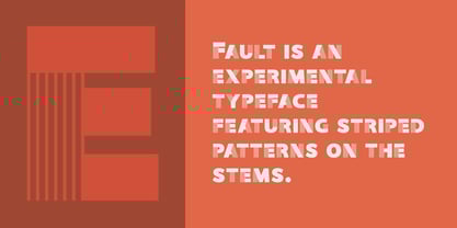 Fault Font Poster 9