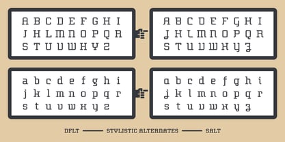 Thousands Font Poster 2