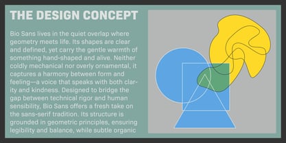 Bio Sans Font Poster 10