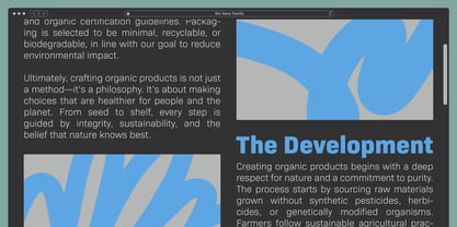 Bio Sans Font Poster 5