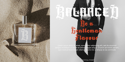 Nushyca Font Poster 12