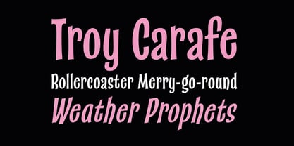 Catseye Font Poster 2