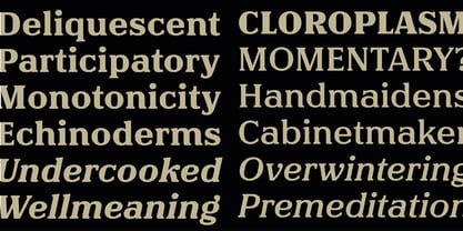 Farthing Font Poster 3