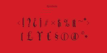 Durers Woodcut Font Poster 11