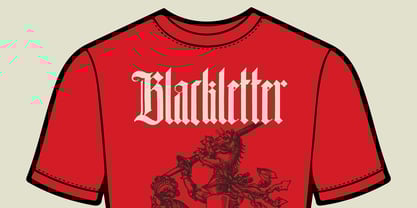 Durers Woodcut Font Poster 9