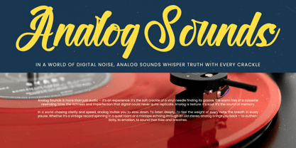 Halfway Ferald Font Poster 7