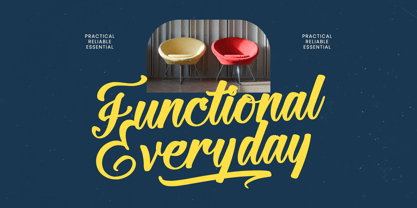 Halfway Ferald Font Poster 12