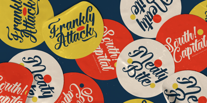 Halfway Ferald Font Poster 8