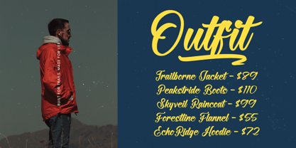 Halfway Ferald Font Poster 10