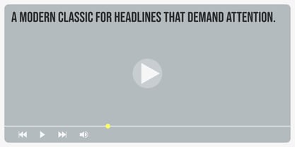 Bebas Neue Rounded Font Poster 7