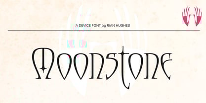 Moonstone Font Poster 5