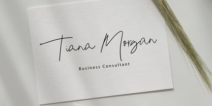 Epilea Signature Font Poster 2