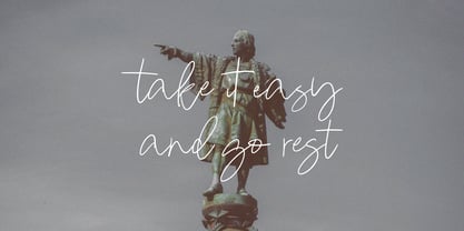 Epilea Signature Font Poster 5