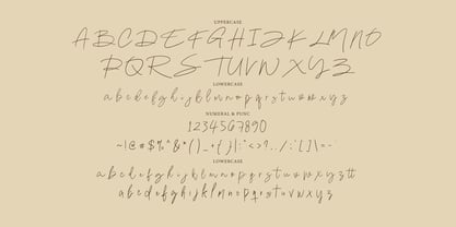 Epilea Signature Font Poster 7