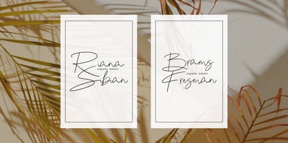 Epilea Signature Font Poster 4