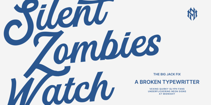 MN Managa Script Font Poster 3