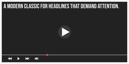 Bebas Neue Font Poster 7