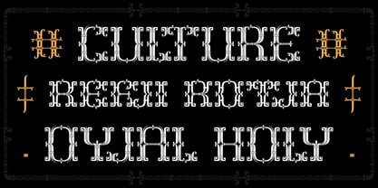 Gerban Font Poster 7