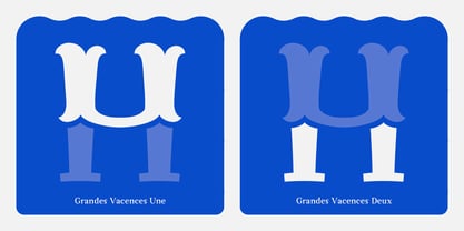 Grandes Vacances Font Poster 3