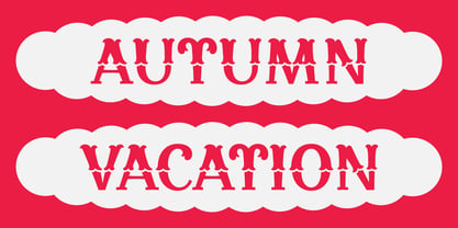 Grandes Vacances Font Poster 10