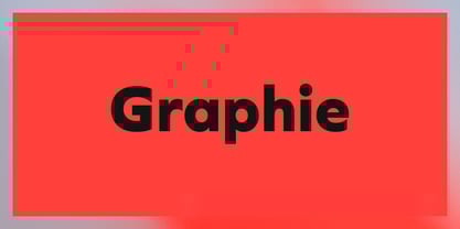 Graphie Font Poster 1