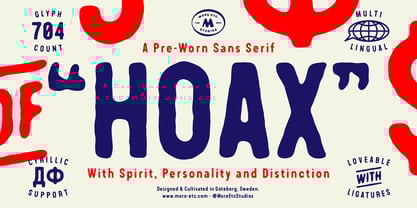 Hoax Font Poster 1