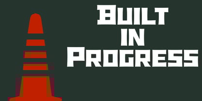 Underconstructionism Font Poster 9