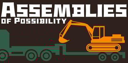 Underconstructionism Font Poster 8