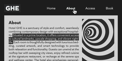 Quiet Sans Font Poster 2