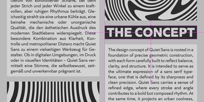 Quiet Sans Font Poster 3