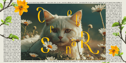 Gulons Edge Font Poster 6