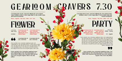 Gulons Edge Font Poster 5