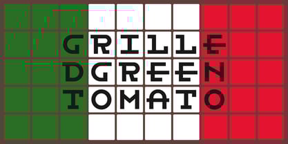 Bistro Mono Font Poster 2