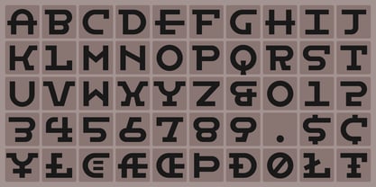 Bistro Mono Font Poster 10